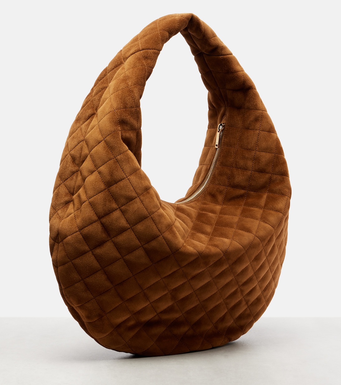 Icare Medium quilted suede shoulder bag | Saint Laurent