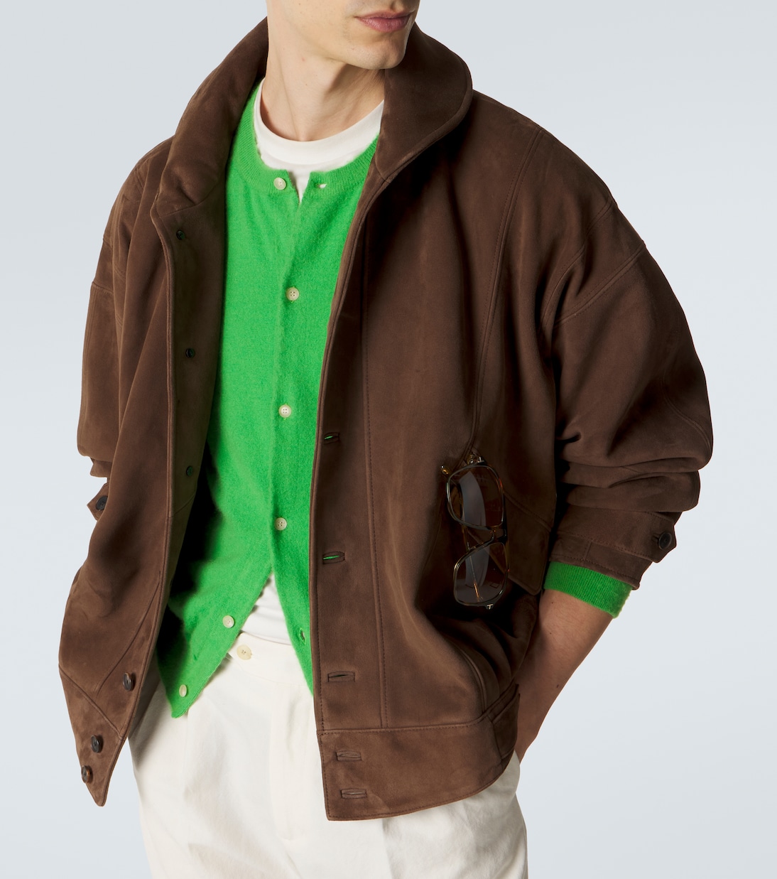 Cashmere and cotton cardigan | Auralee