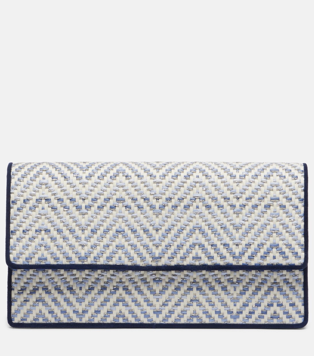Clutch Capripla aus Raffiabast | Manolo Blahnik