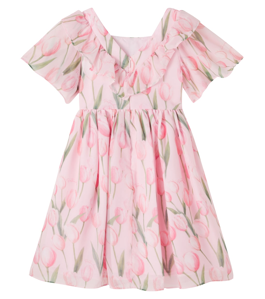 Floral ruffled dress | Patachou