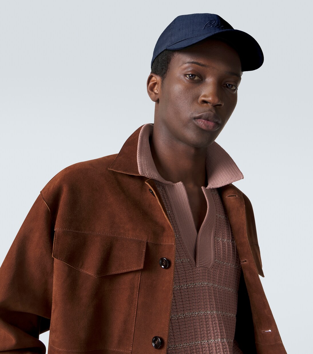 Baseballcap aus Leinen und Wolle | Brioni