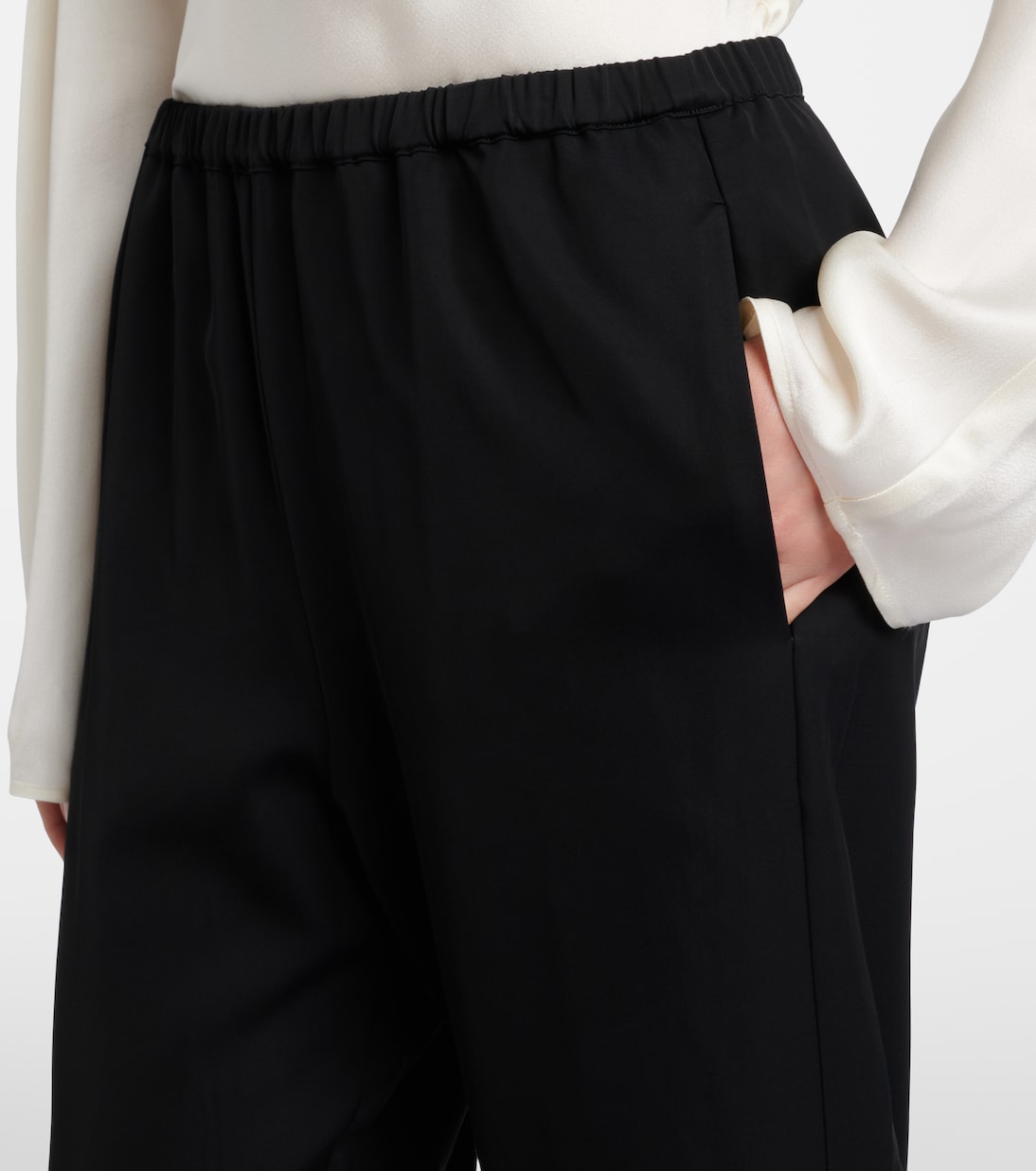 Cropped wide-leg pants | Róhe