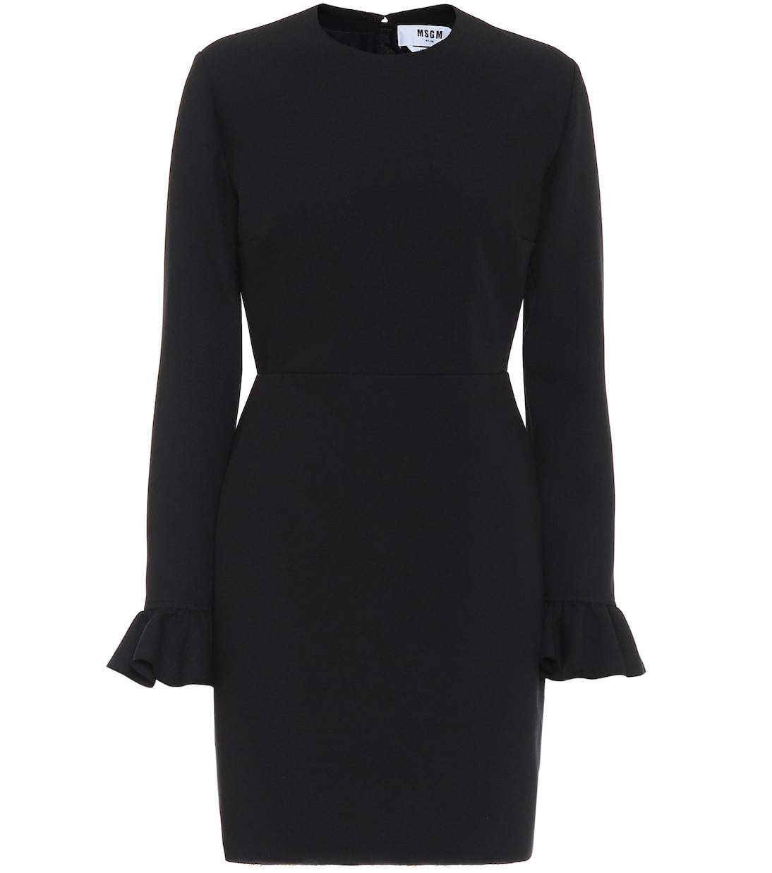Ruffled stretch-cady minidress | MSGM