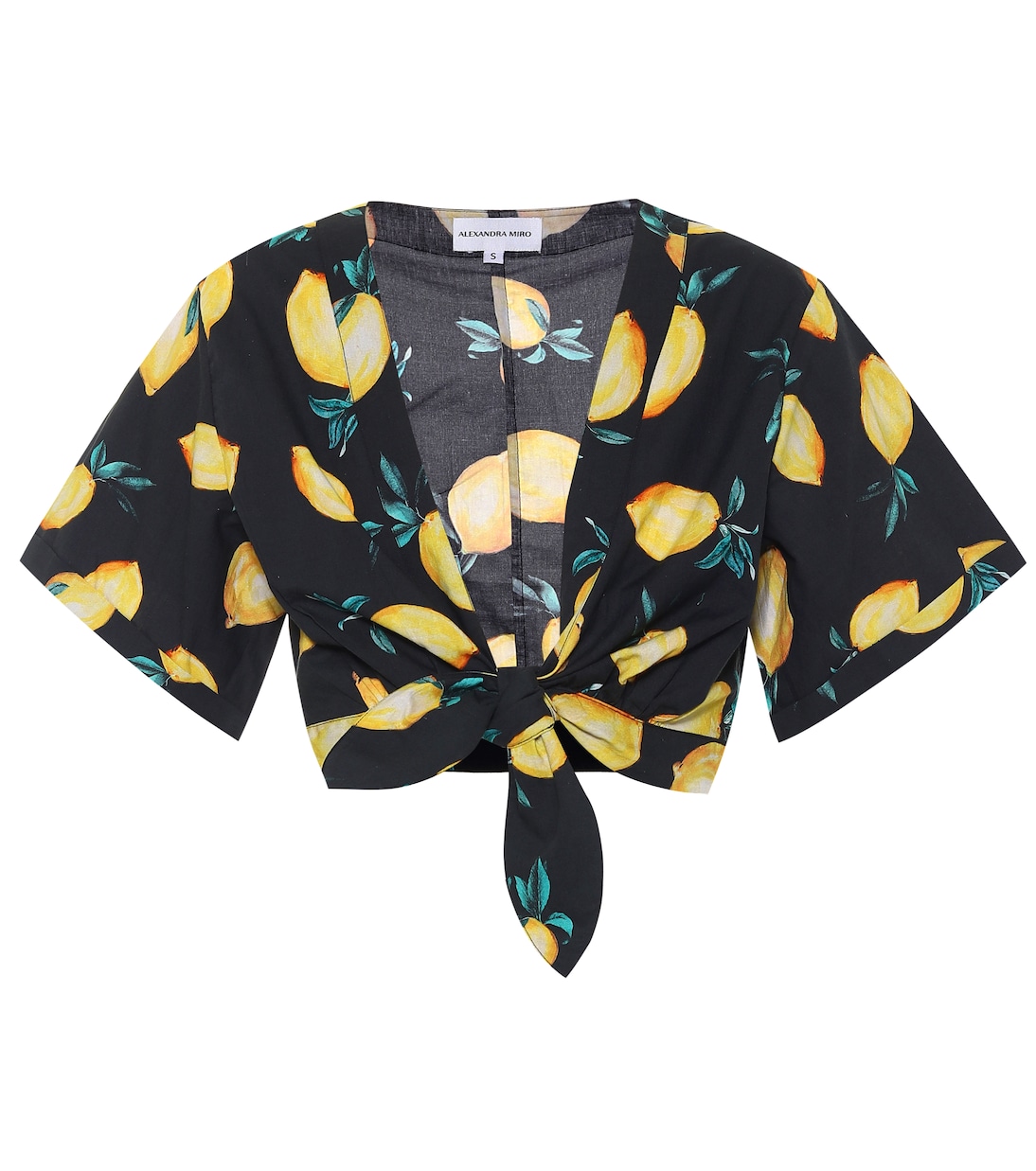 Top Sandy a stampa in cotone | Alexandra Miro