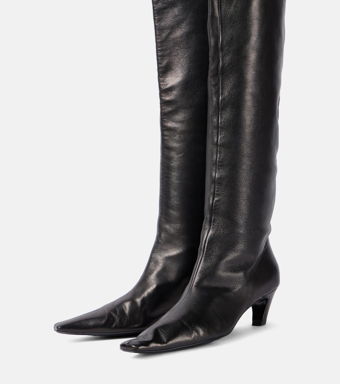 Bottes Davis en cuir | Khaite