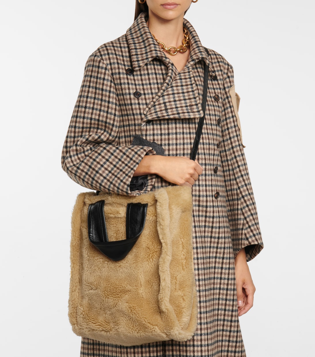 Tote Leia de piel sintética | Stand Studio