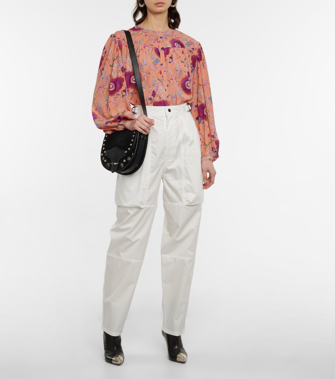 Pantalones tapered Ferima de algodón | Isabel Marant