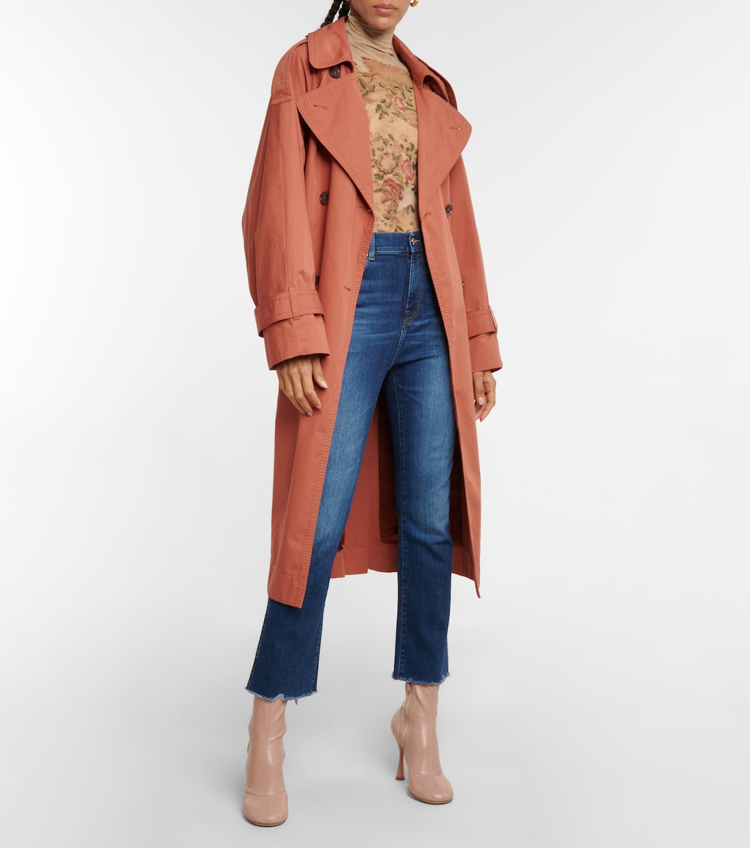 Slim Kick high-rise jeans | 7 For All Mankind
