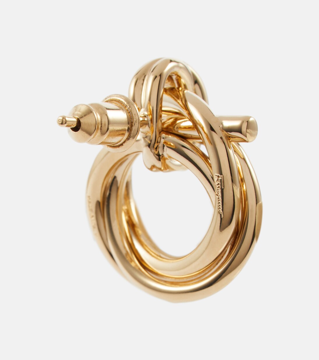 Orecchini Gancio con Corda FERRAGAMO - Stile Giovane e Moderno