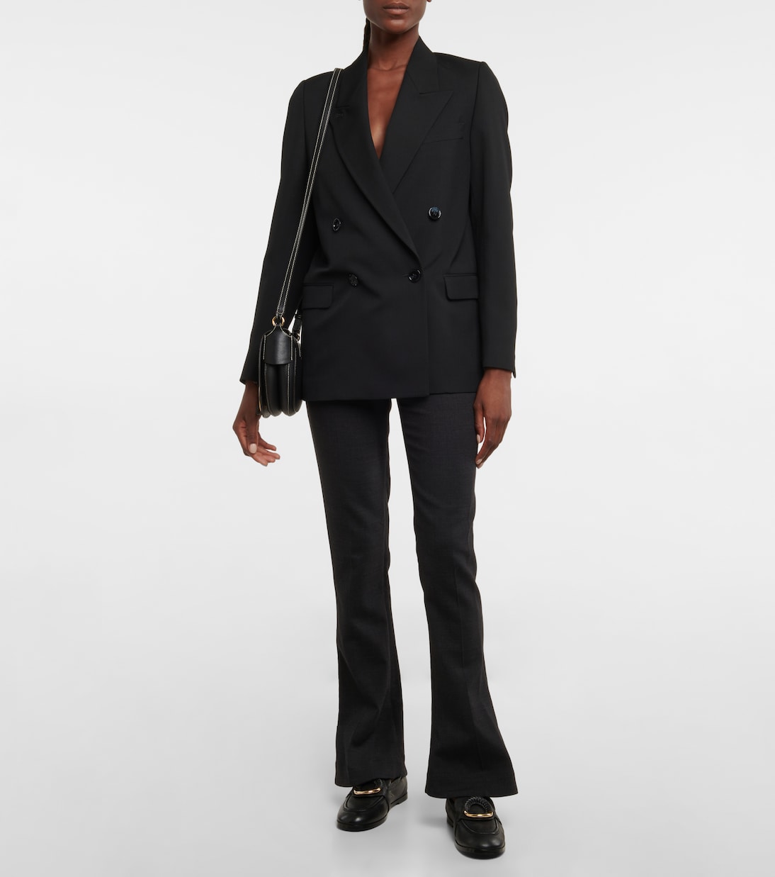 Hana embellished leather loafers | See By Chloé