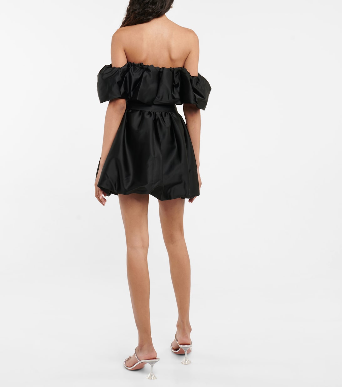 Astoria off-shoulder satin minidress | Simkhai