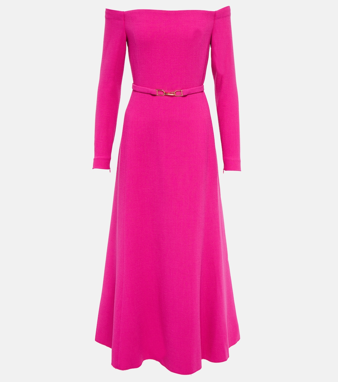 Carole off-shoulder wool gown | Gabriela Hearst