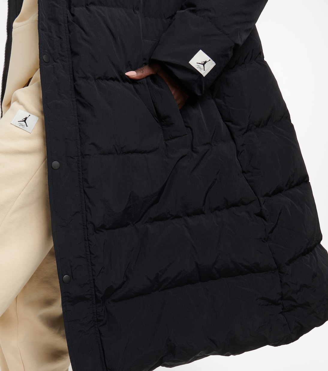 Manteau doudoune Jordan Flight en noir Nike Mytheresa