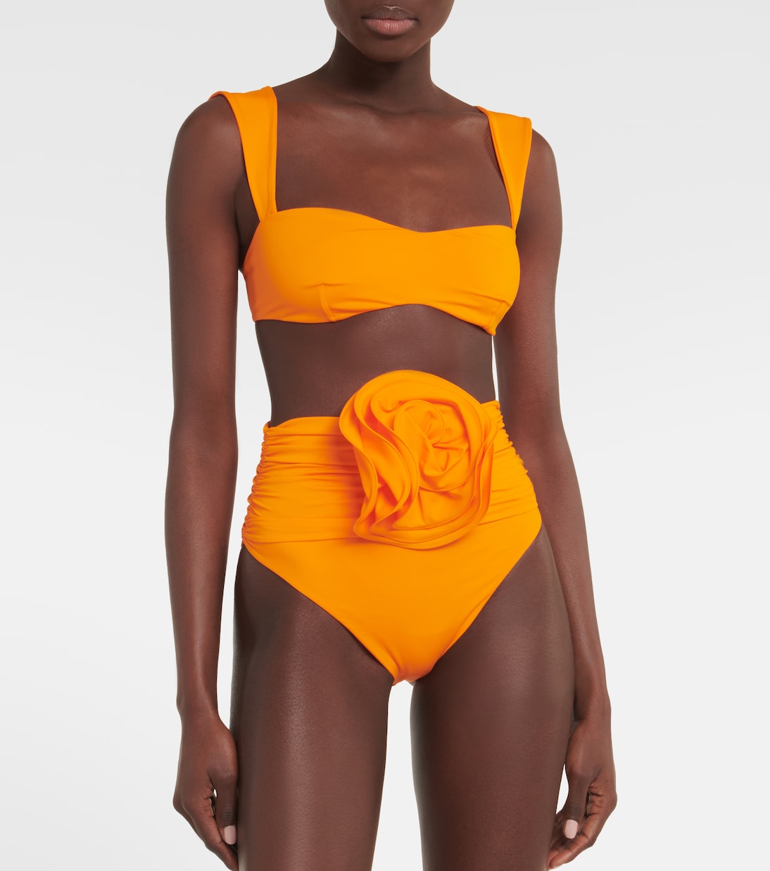 Corsage high-rise bikini bottoms | Magda Butrym