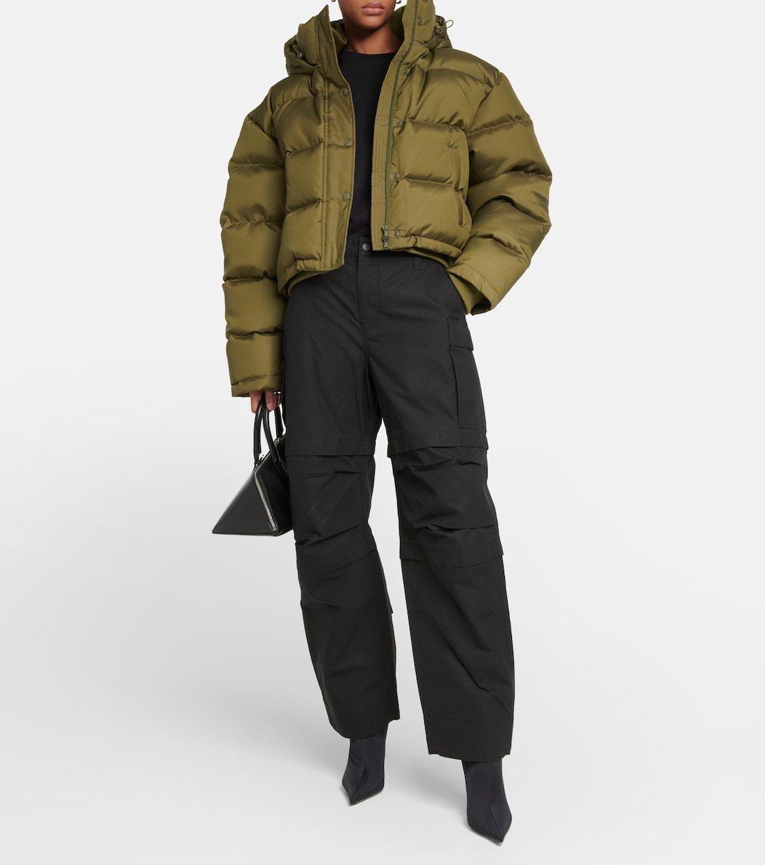 Veste doudoune raccourcie | Wardrobe.NYC