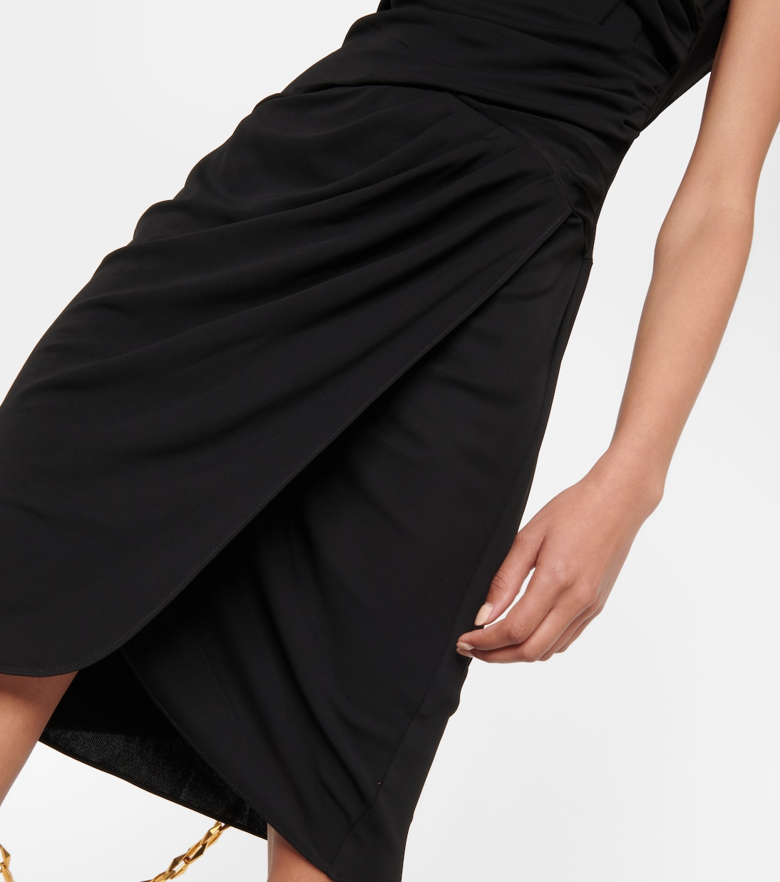 Off-shoulder jersey minidress | Diane von Furstenberg