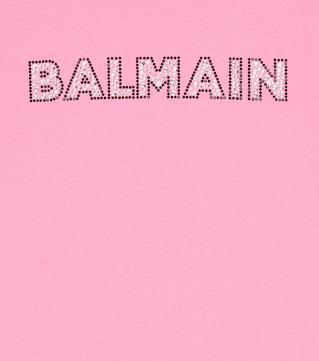 Abito in jersey di cotone con logo | Balmain Kids