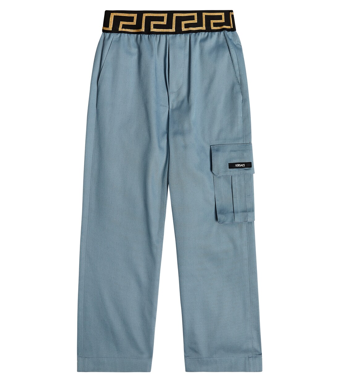 Hose Greca aus Gabardine | Versace Kids