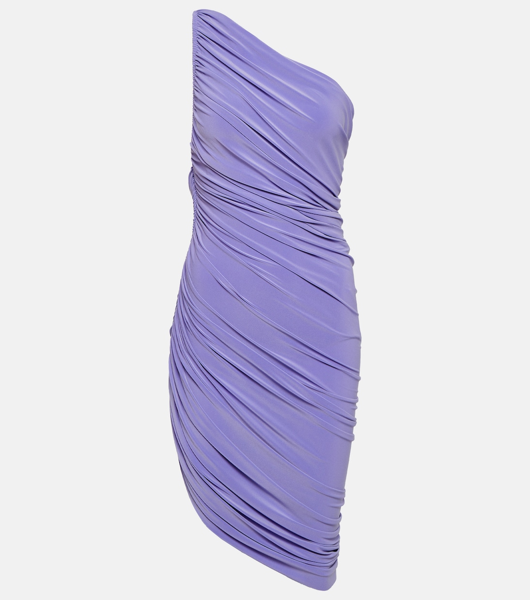 Diana one-shoulder jersey minidress | Norma Kamali