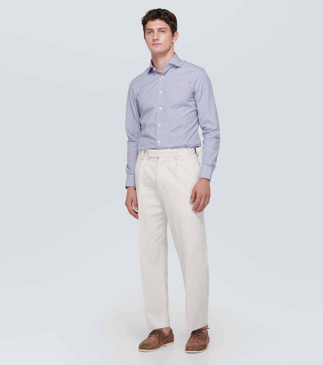 Camicia Trofeo in cotone a quadri | Zegna