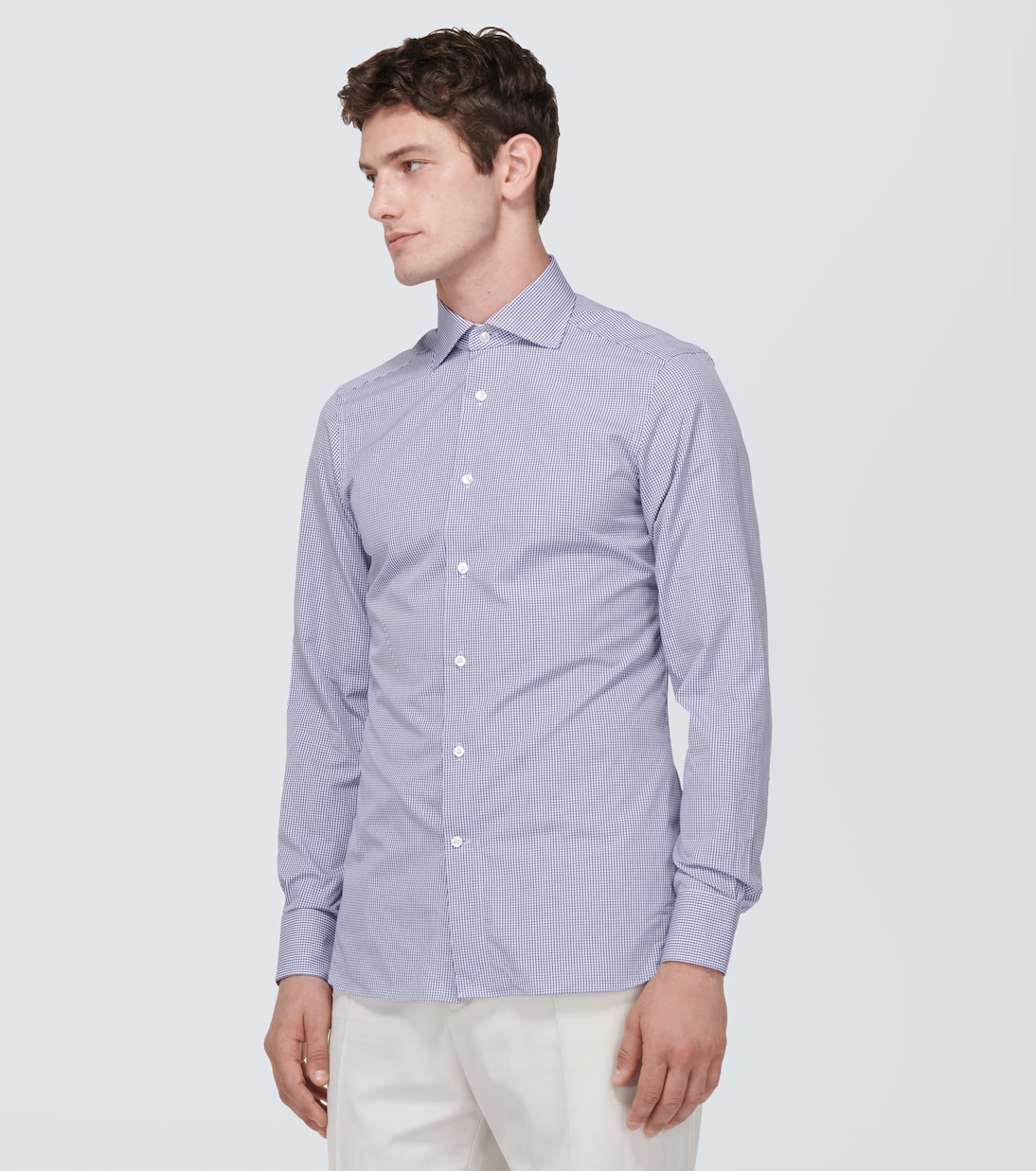 Camicia Trofeo in cotone a quadri | Zegna