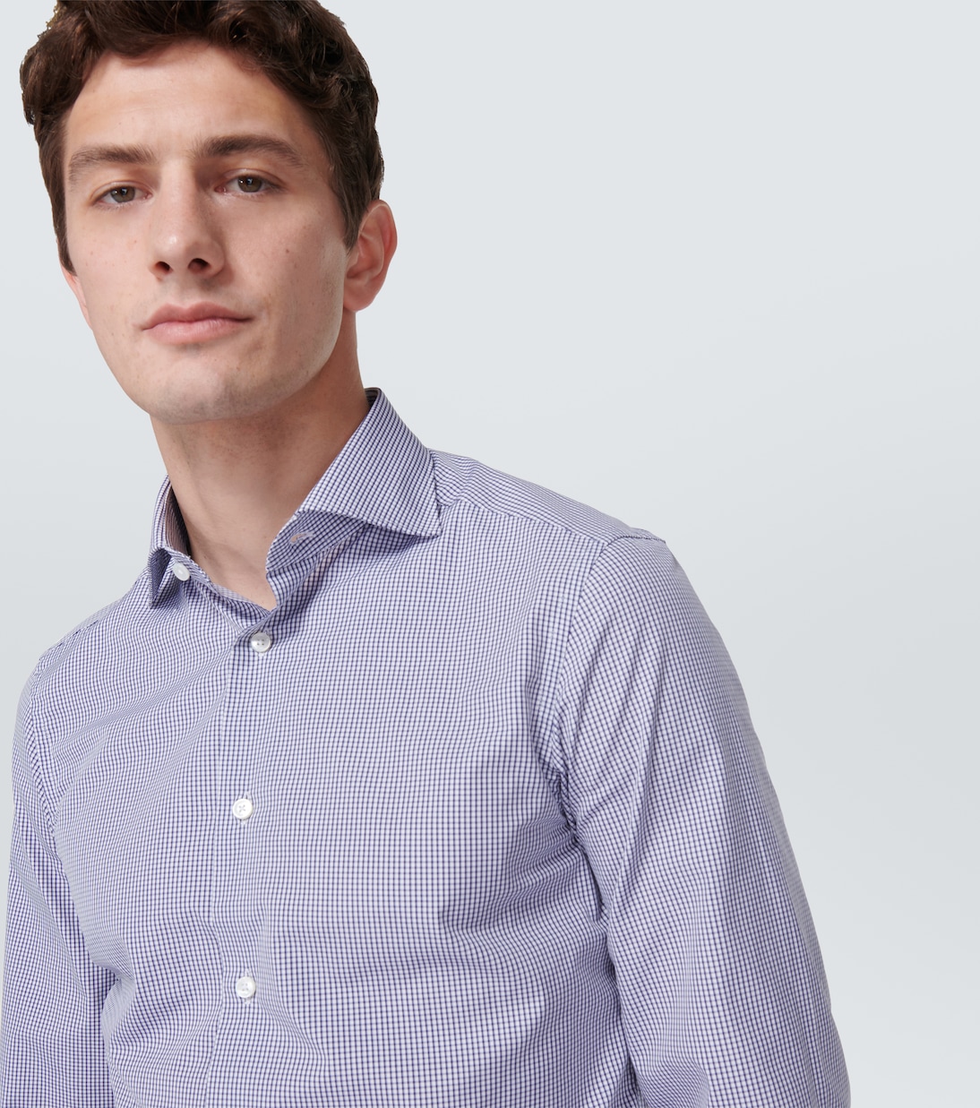 Camicia Trofeo in cotone a quadri | Zegna