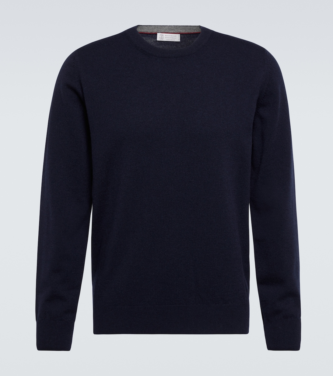 Jersey de cachemir con cuello redondo | Brunello Cucinelli