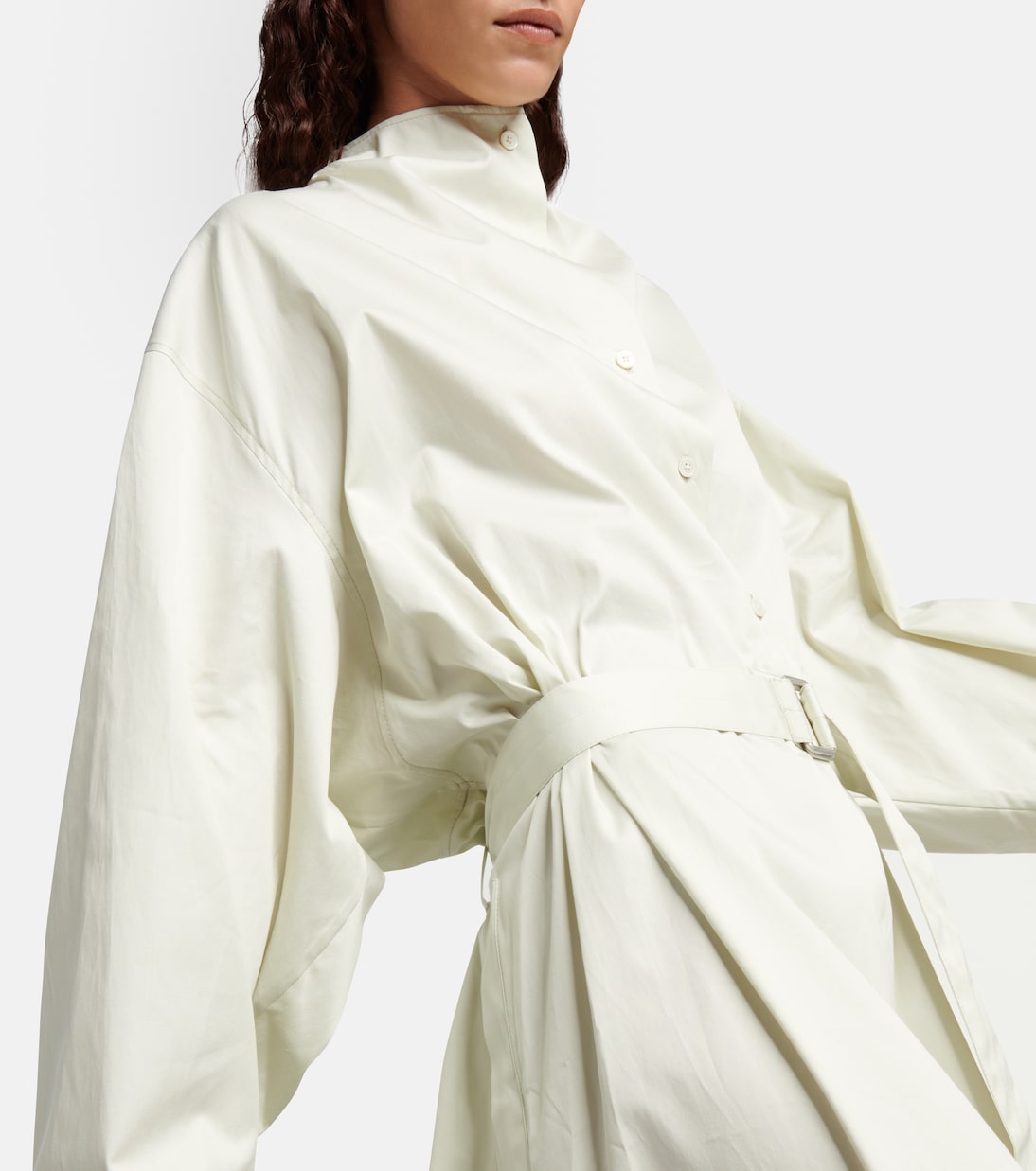 Abito lungo in twill di cotone | Lemaire