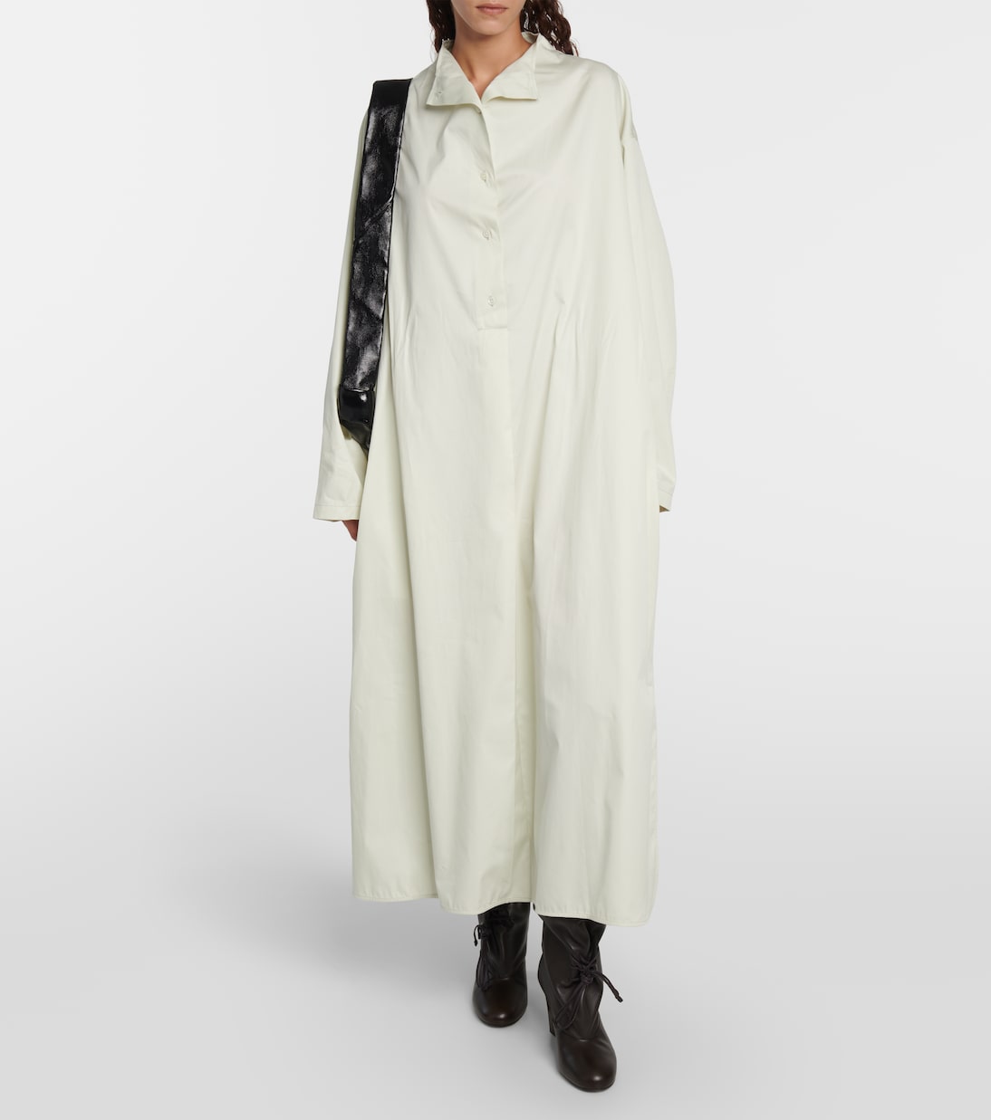Abito lungo in twill di cotone | Lemaire