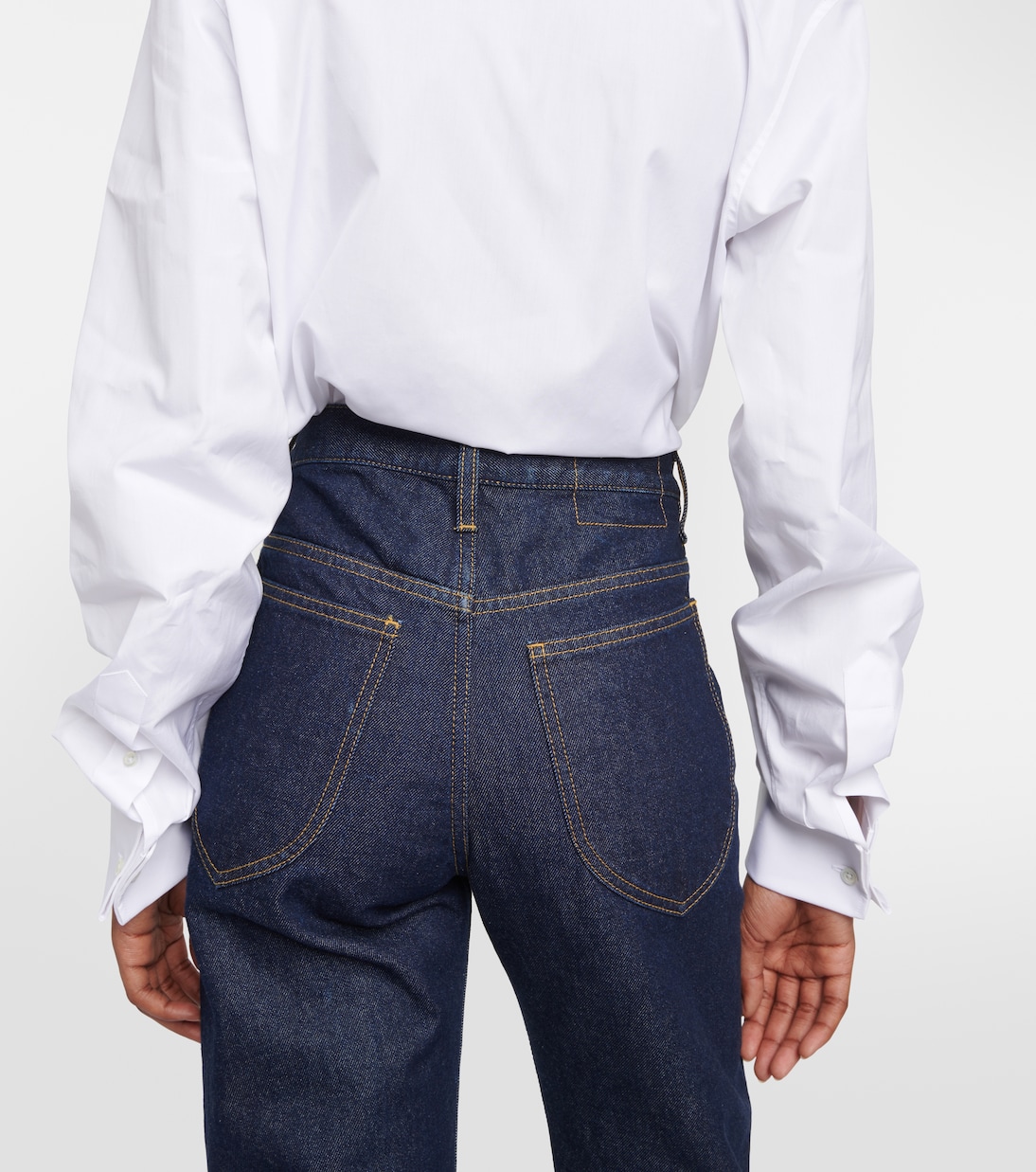 High-rise straight jeans | Maison Margiela