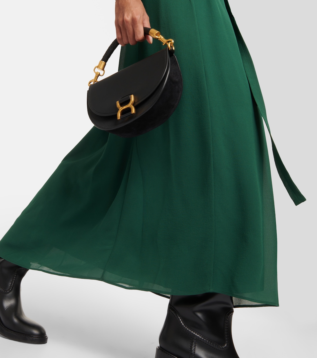 Midikleid aus Seide | Chloé