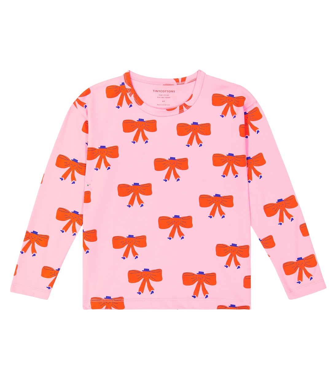 T-shirt in jersey di cotone con stampa | Tinycottons