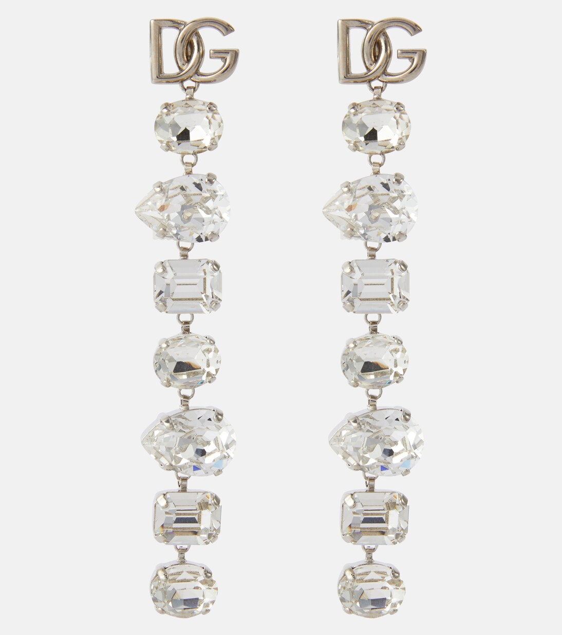 Orecchini DG con cristalli | Dolce&Gabbana