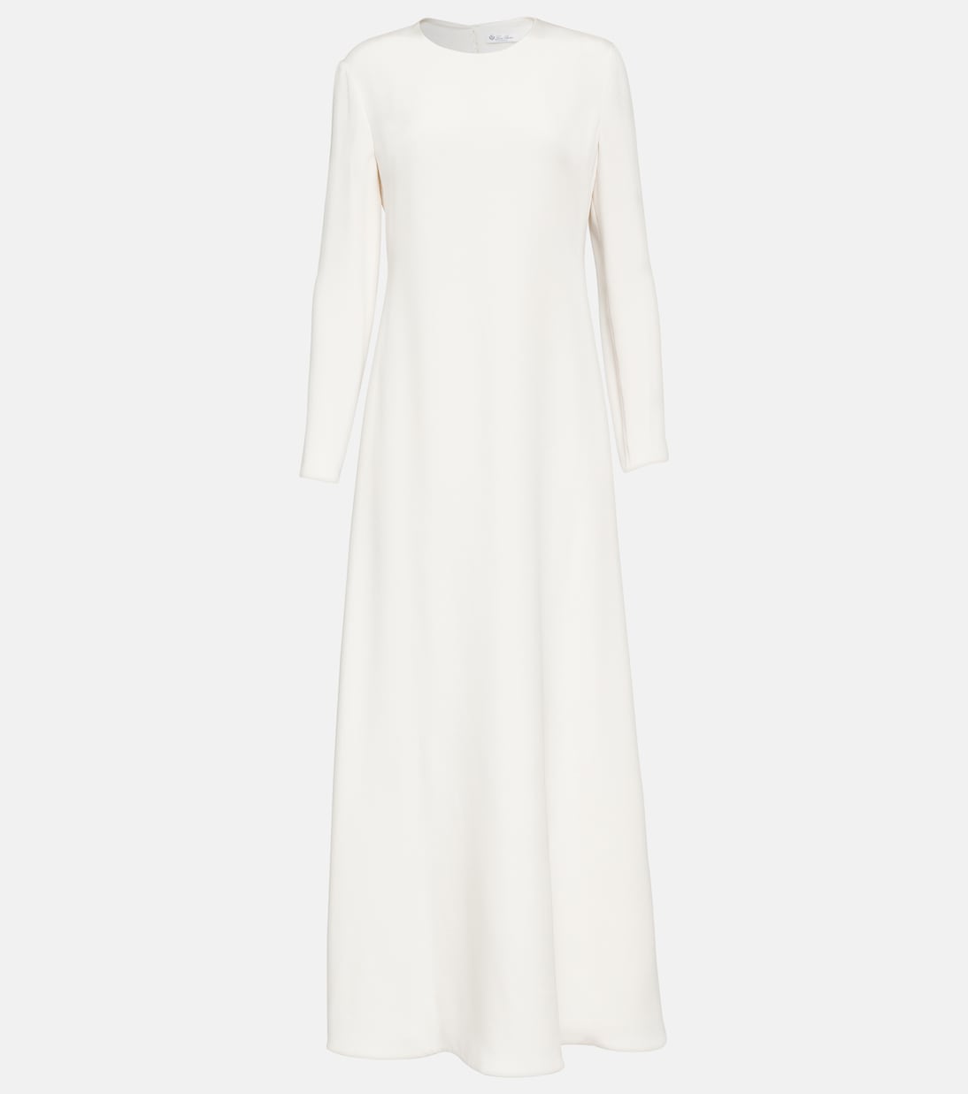 Vestido de Seda con Abertura Juvenil de Loro Piana