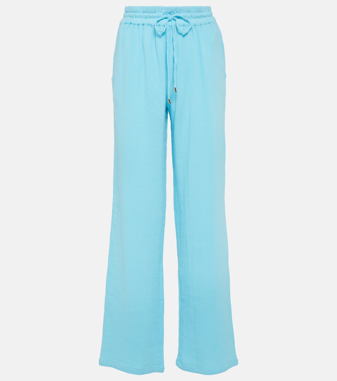 Pantaloni Krissy in cotone a gamba larga | Melissa Odabash