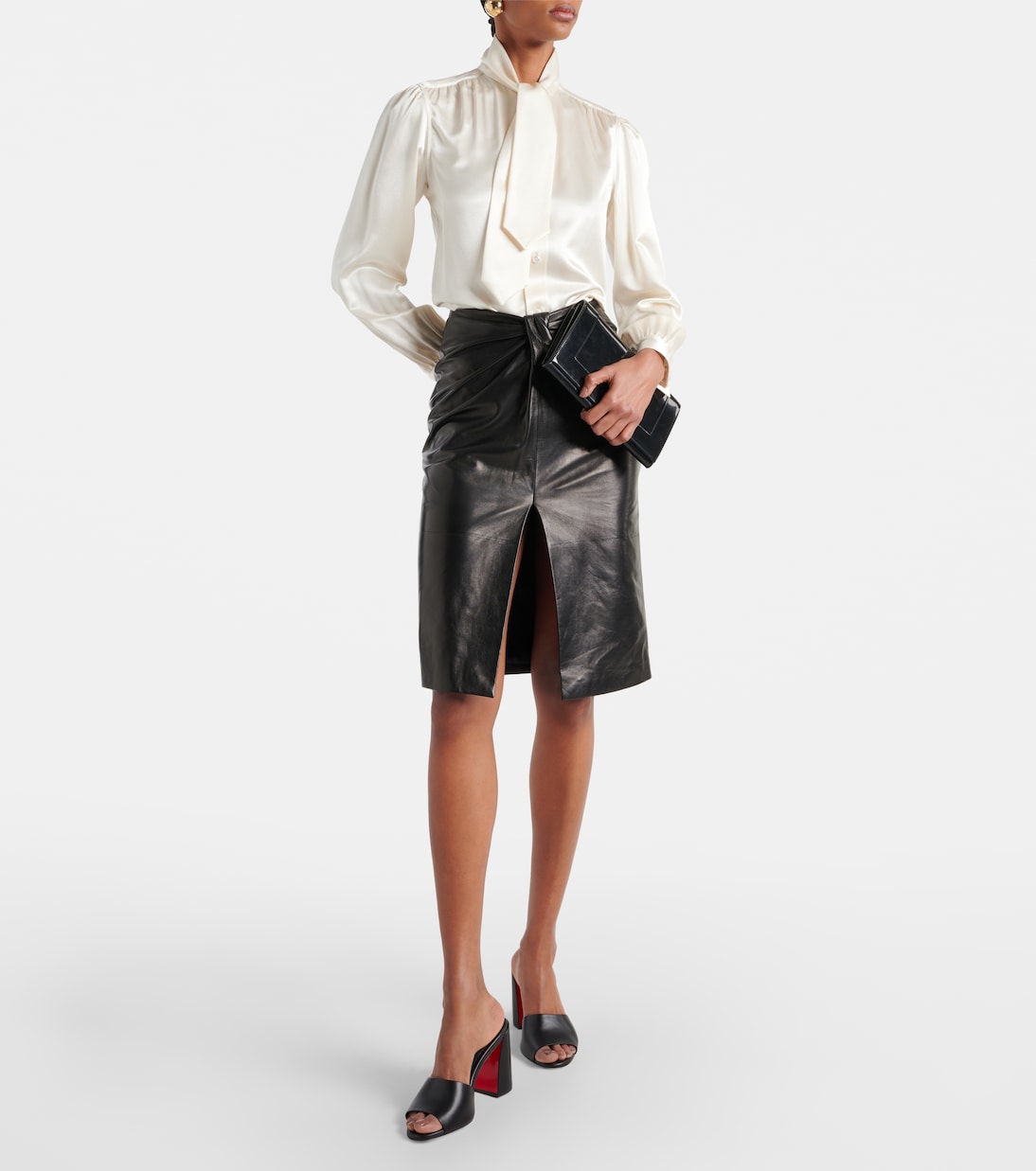 Pantoletten Jane aus Leder | Christian Louboutin