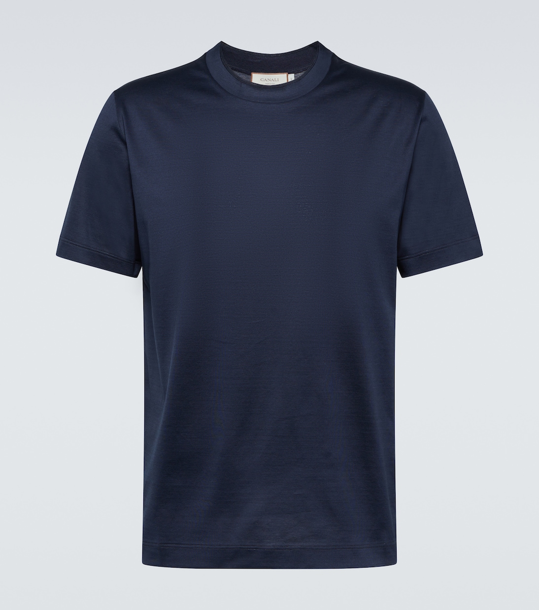 Camiseta en jersey de algodón | Canali