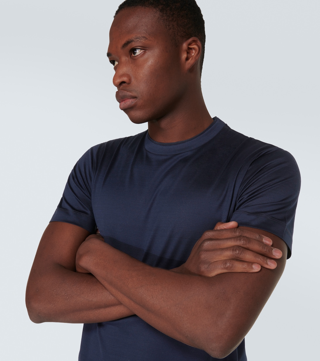 Camiseta en jersey de algodón | Canali