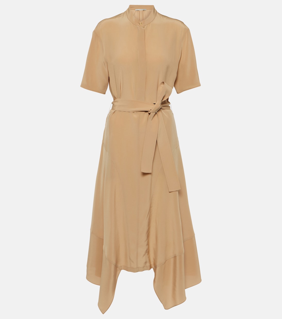 Abito chemisier in seta crêpe de chine | Stella McCartney