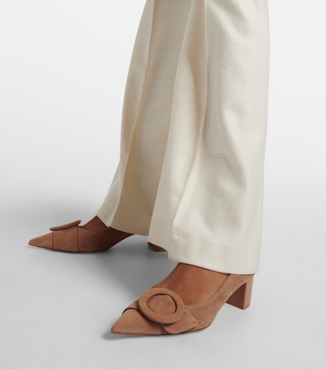 Venezia 45 suede pumps | Gianvito Rossi