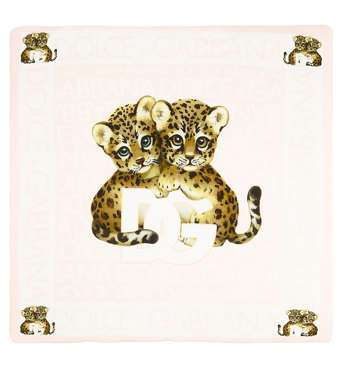 Baby logo cotton jersey blanket | Dolce&Gabbana Kids