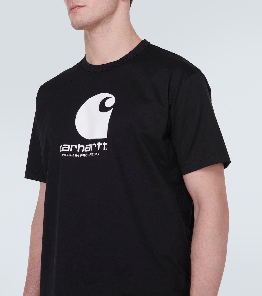 x Carhartt - T-shirt in jersey di cotone con logo | Junya Watanabe