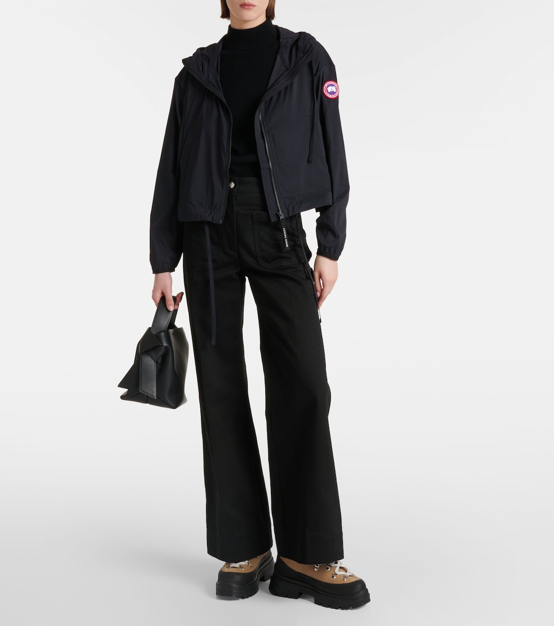 Chaqueta cropped Kaslo con capucha | Canada Goose