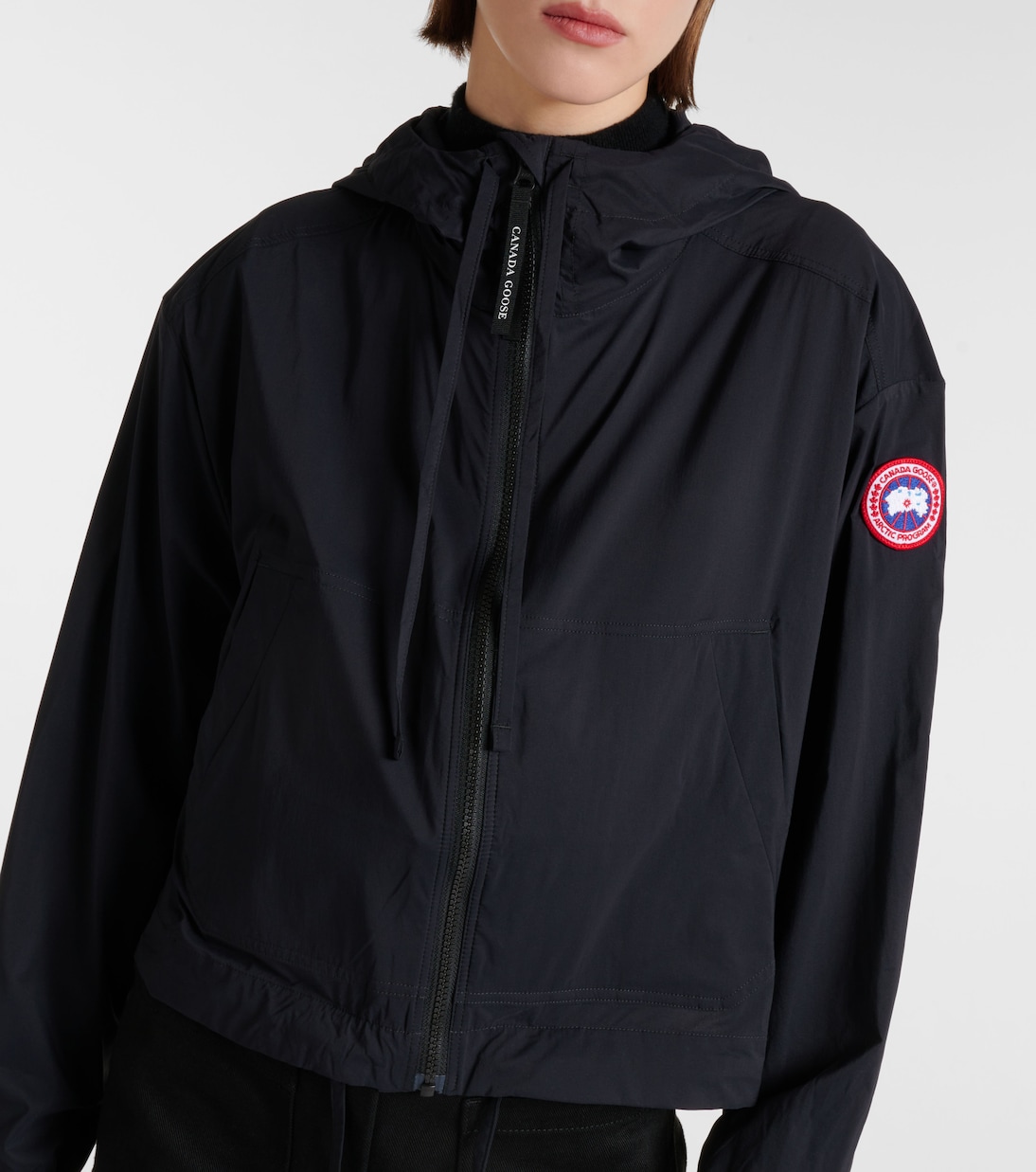 Chaqueta cropped Kaslo con capucha | Canada Goose
