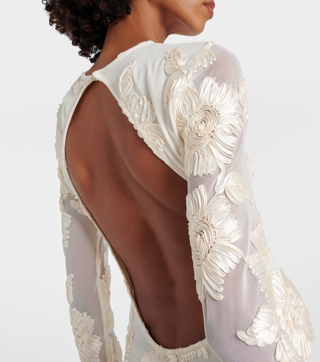 Bridal - Miniabito Rosita in mesh | Rotate