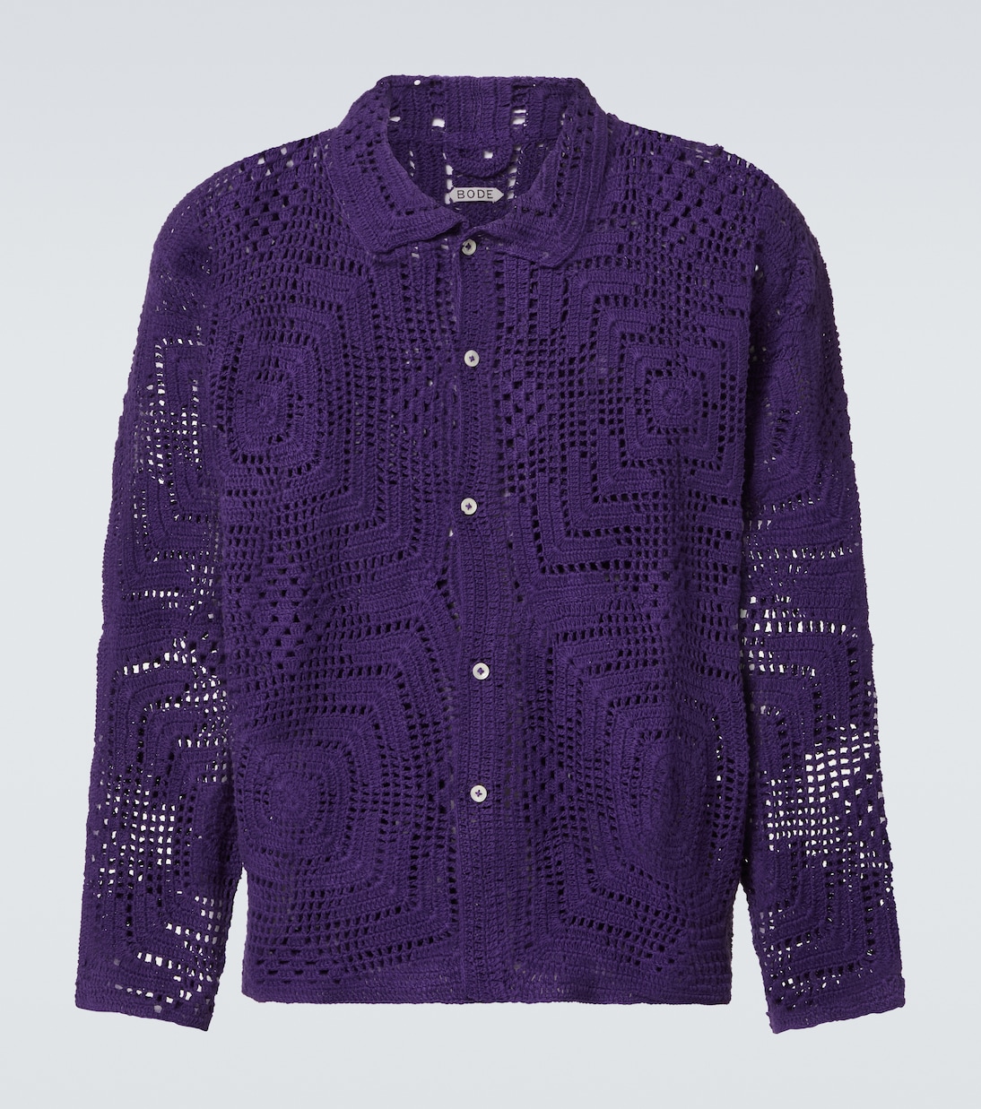 Camicia in crochet di cotone | Bode
