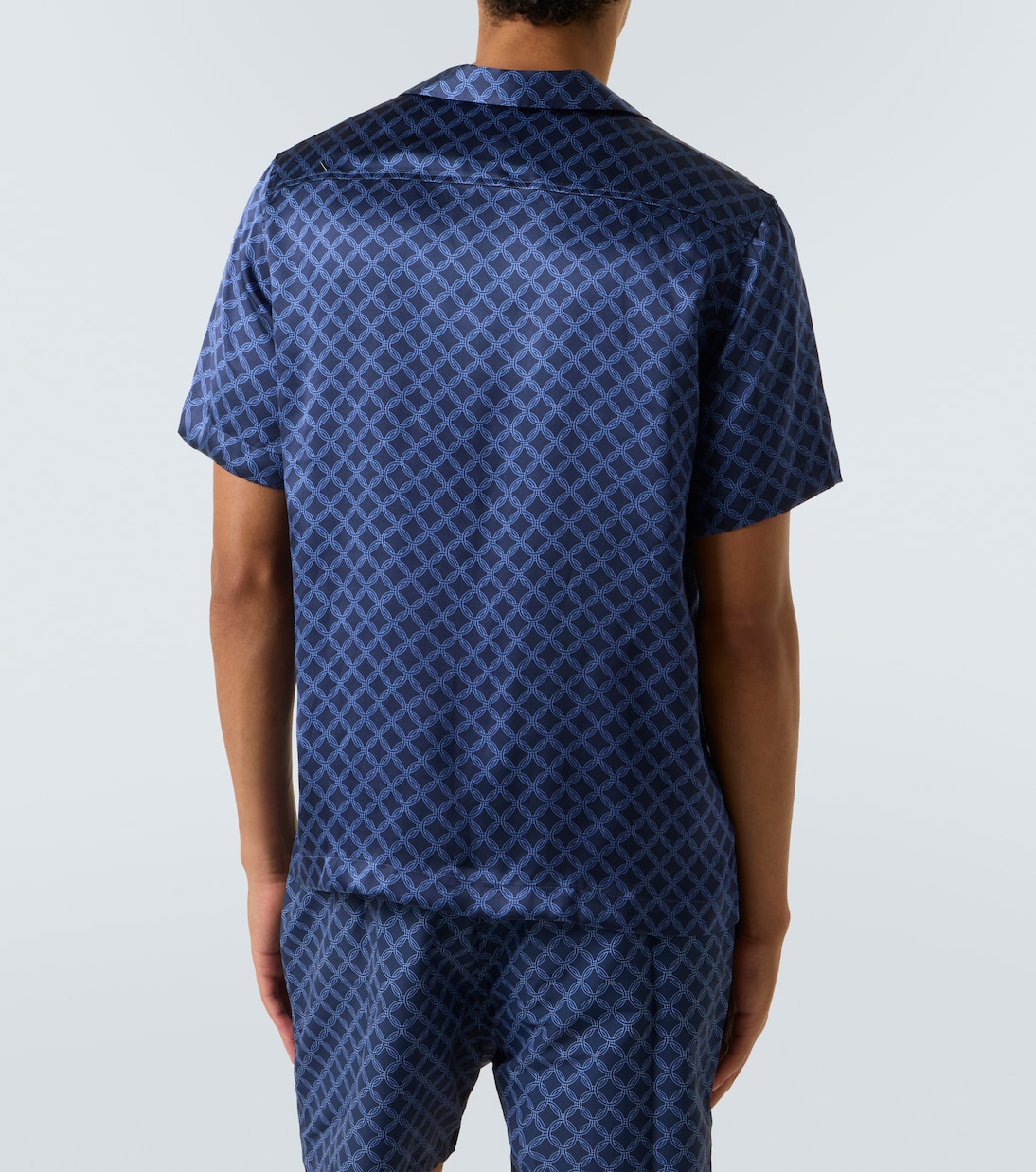 Camicia bowling Roberto in seta | Frescobol Carioca