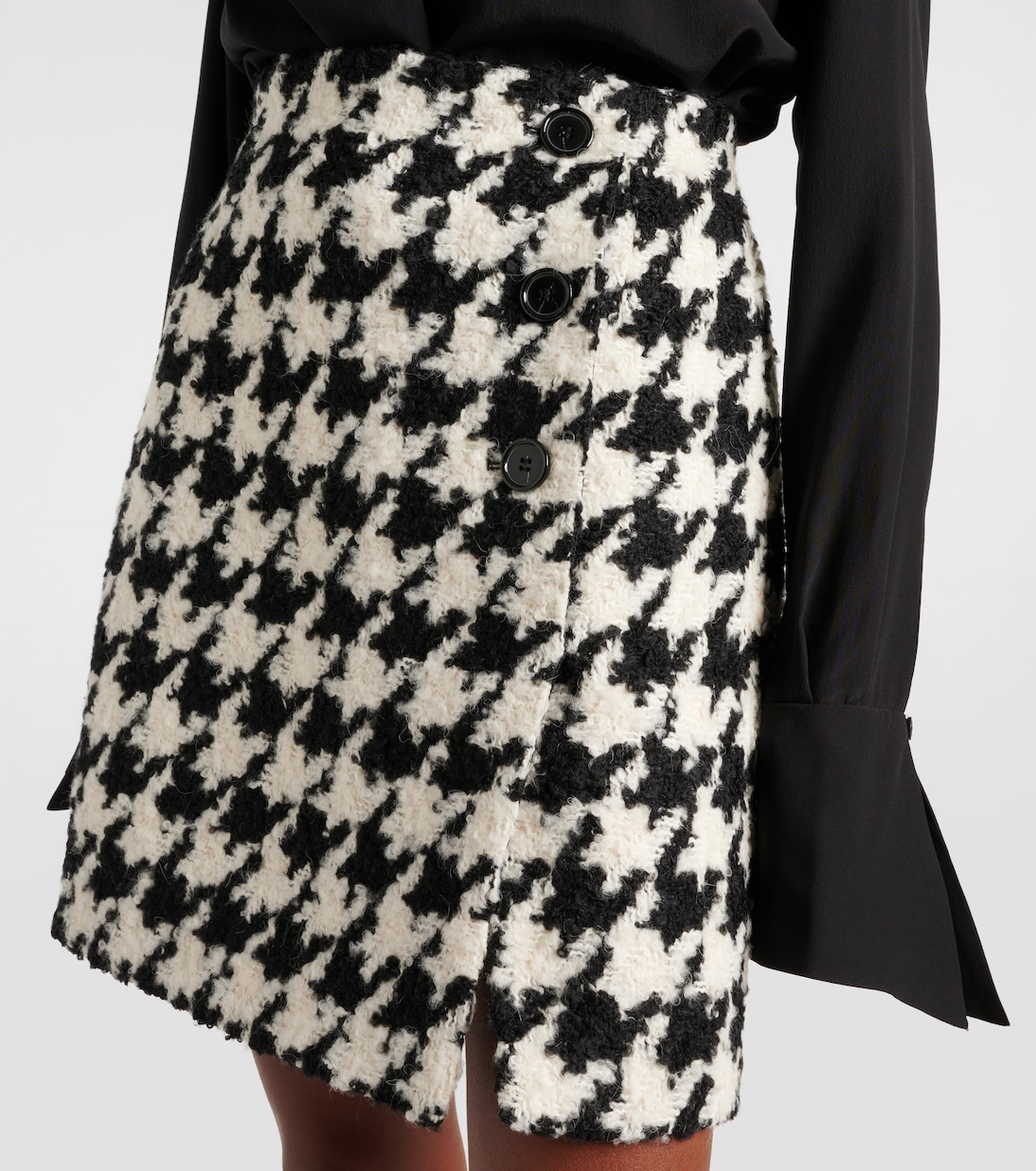 Mini-jupe à carreaux | Nina Ricci