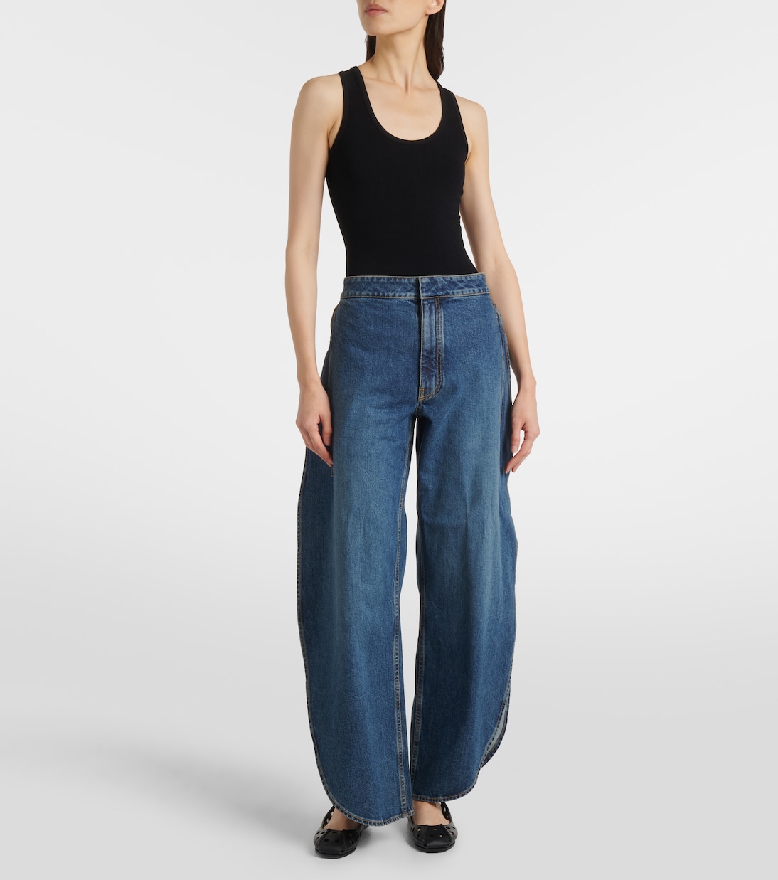 Ballerine Perfo in pelle | Alaïa