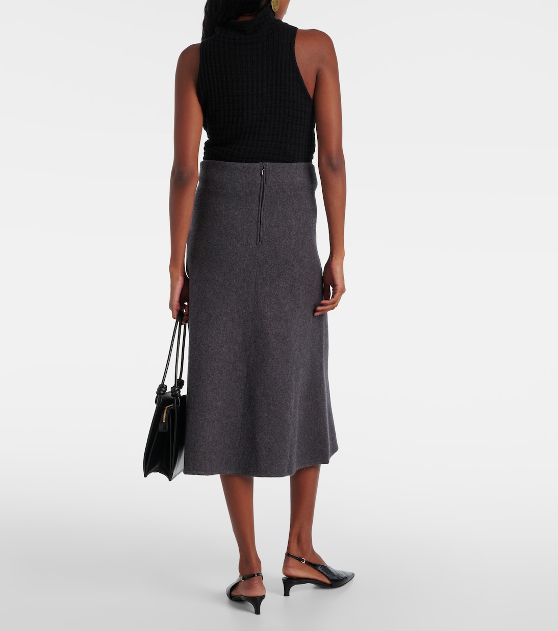 Wool midi skirt | Jil Sander